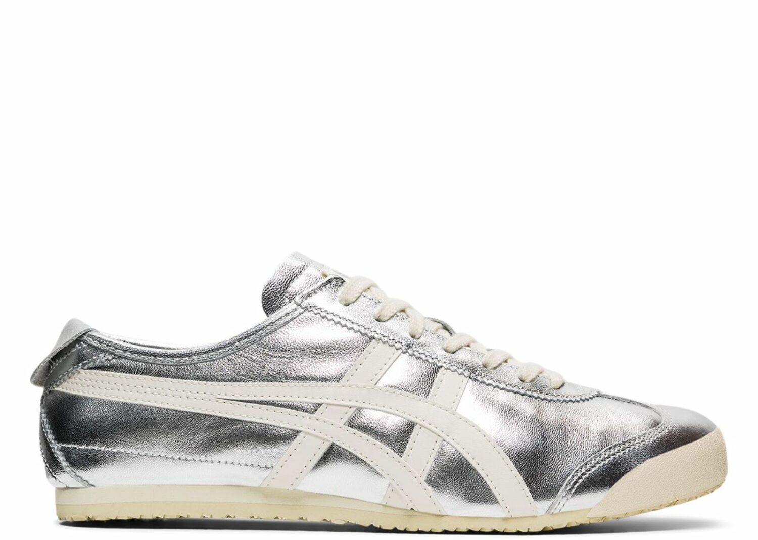 onitsuka tiger mexico 66 silver off white
