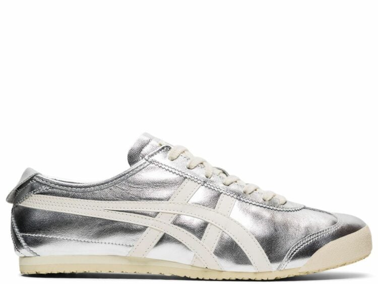 onitsuka tiger mexico 66 silver off white