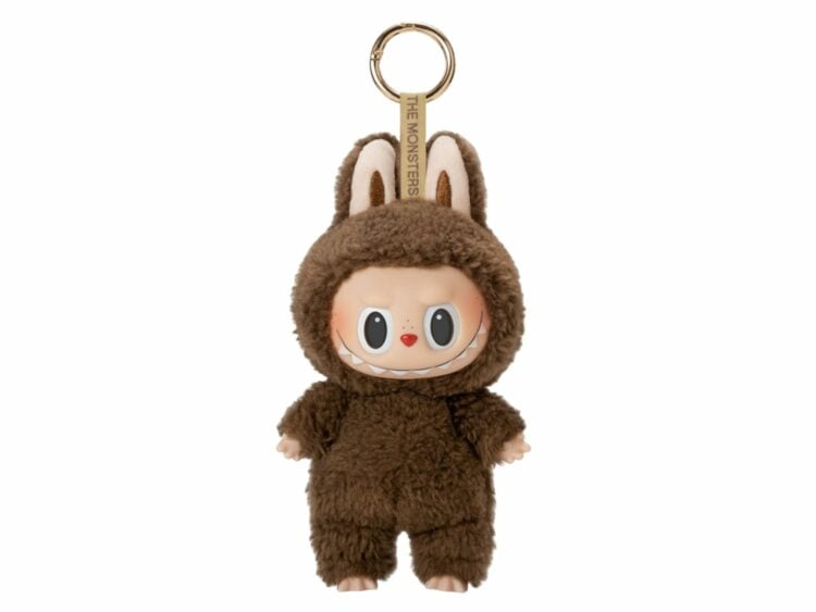 pop mart labubu the monsters tasty macarons chestnut cocoa vinyl plush pendant