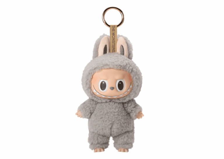 pop mart labubu the monsters tasty macarons sesame bean vinyl plush pendant