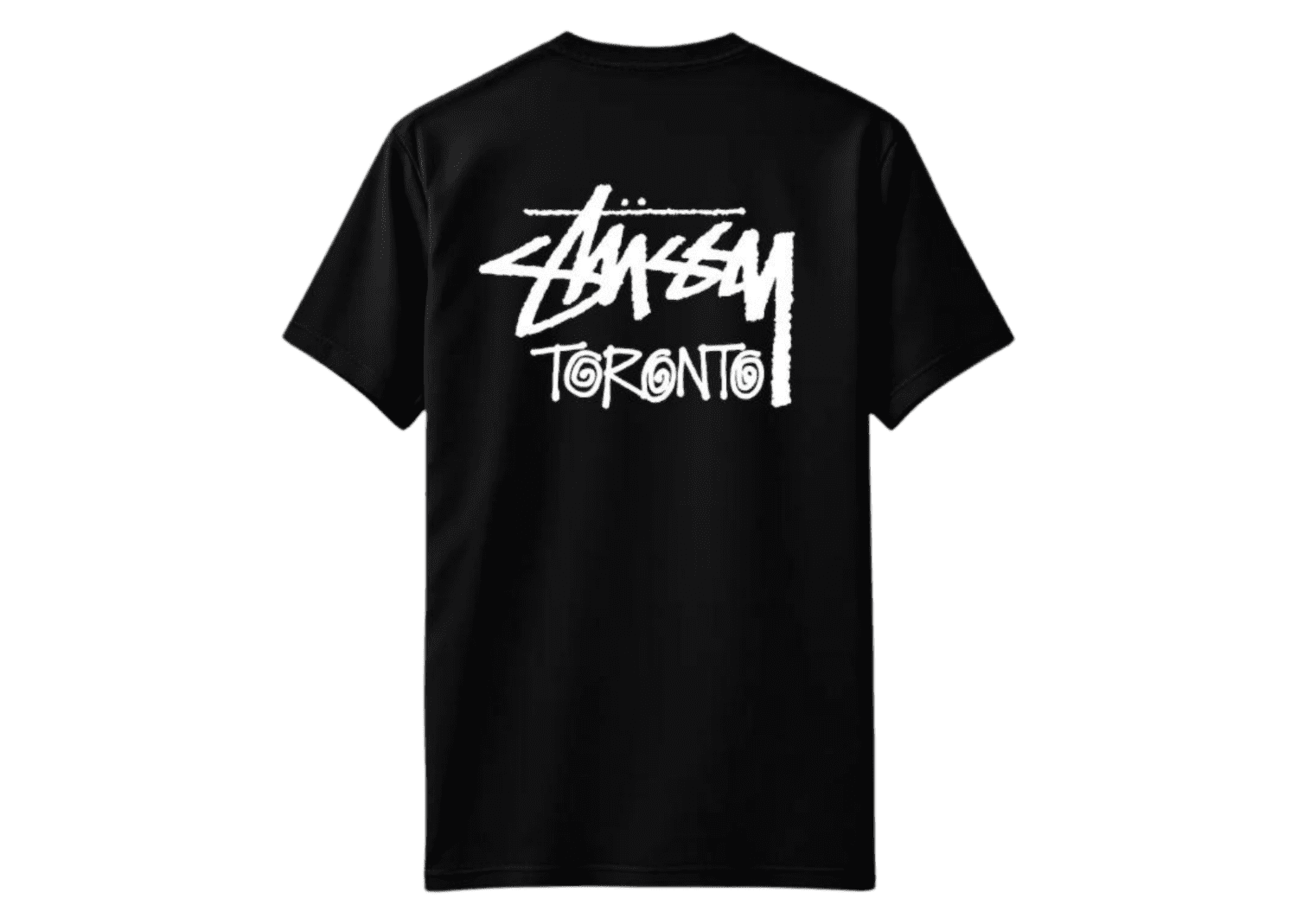 stussy toronto exclusive tee black