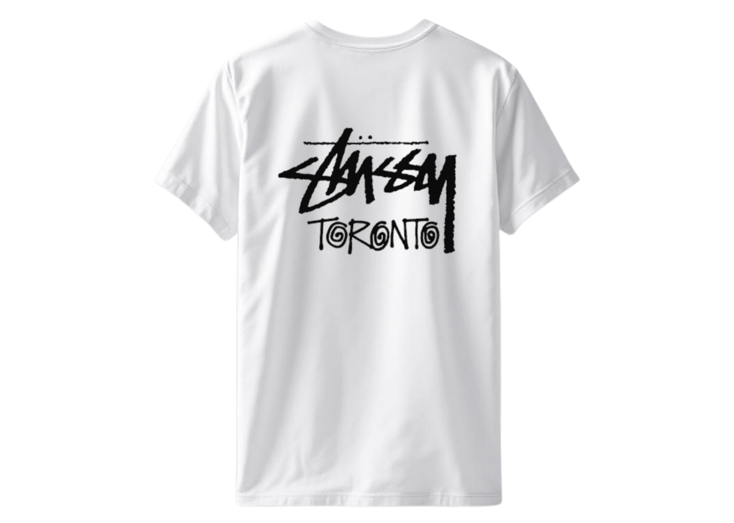 stüssy toronto exclusive tee white