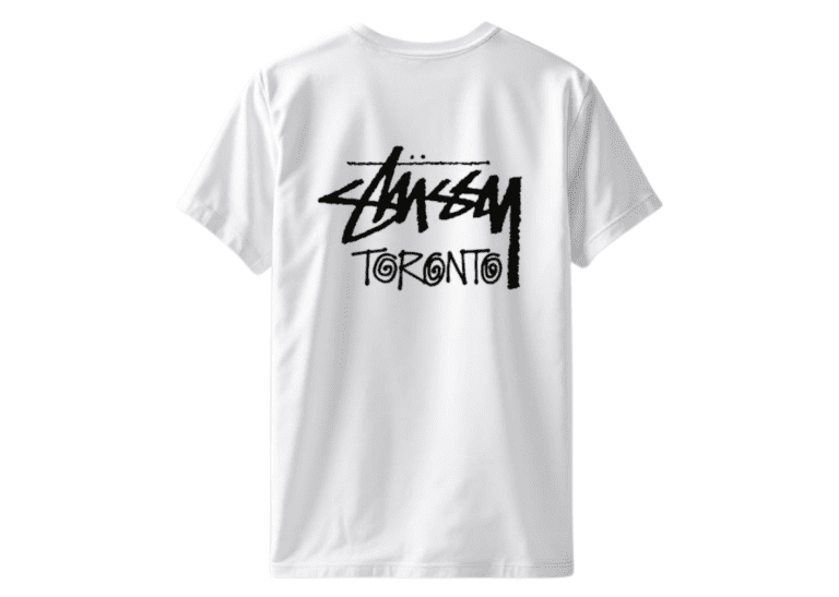 stüssy toronto exclusive tee white