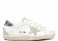 golden goose super star white dark grey glitter (w)