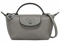 longchamp le pliage xtra xs pouch leather turtledove