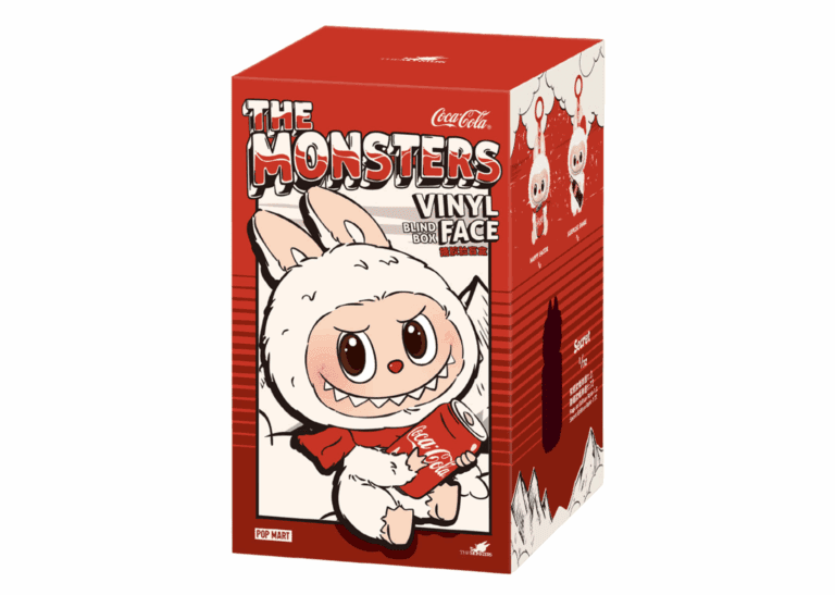 pop mart labubu the monsters coca cola series vinyl face single blind box