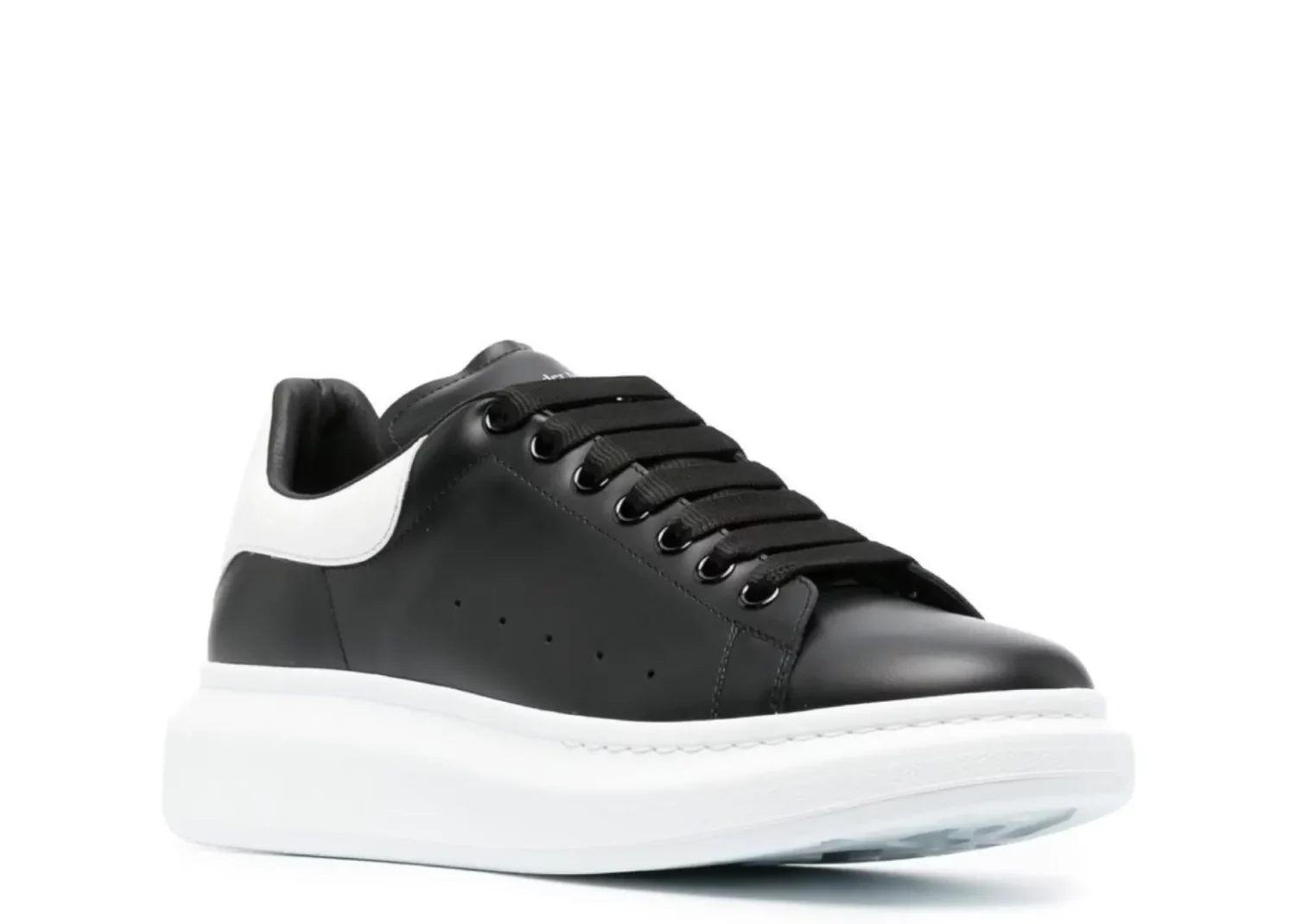 alexander mcqueen oversized black white