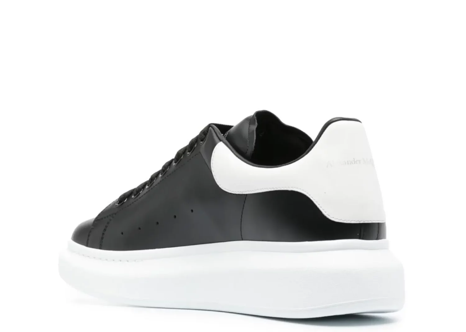 alexander mcqueen oversized black white