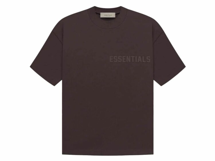 fear of god essentials ss tee plum
