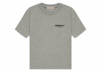 fear of god essentials t shirt (ss22) dark oatmeal