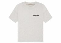 fear of god essentials t shirt (ss22) light oatmeal