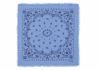 kujten small cashmere bandana hachi denim jeans