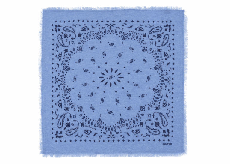 kujten small cashmere bandana hachi denim jeans