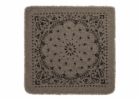 kujten small cashmere bandana hachi marl khaki