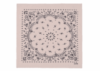 kujten small cashmere bandana hachi pastel pink