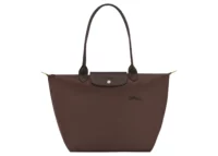 longchamp le pliage green large tote bag mocha