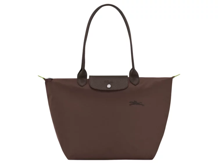 longchamp le pliage green large tote bag mocha