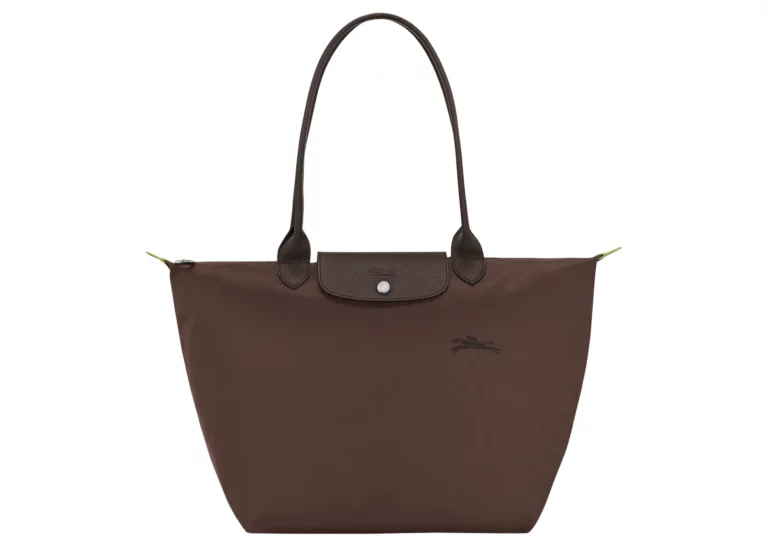 longchamp le pliage green large tote bag mocha