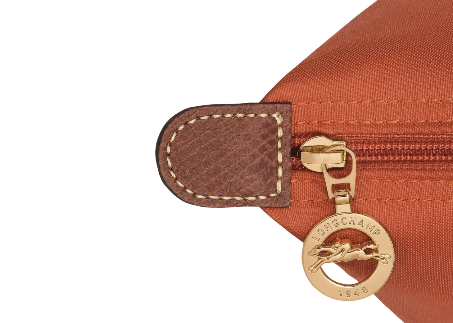 longchamp le pliage original medium tote bag brick