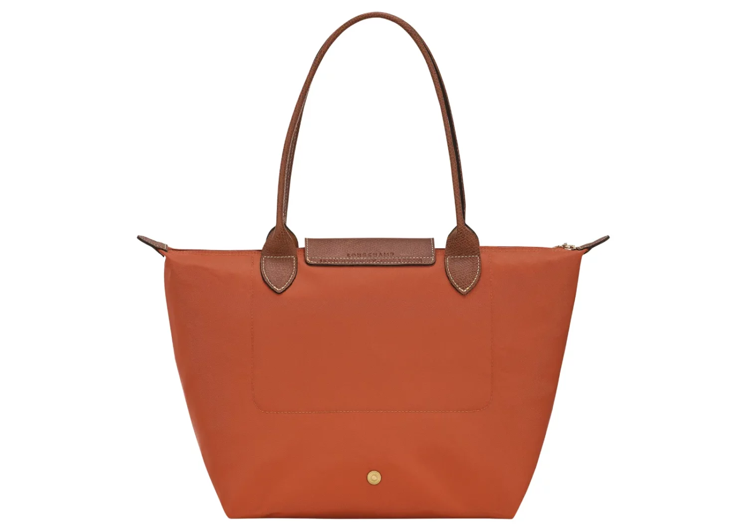 longchamp le pliage original medium tote bag brick