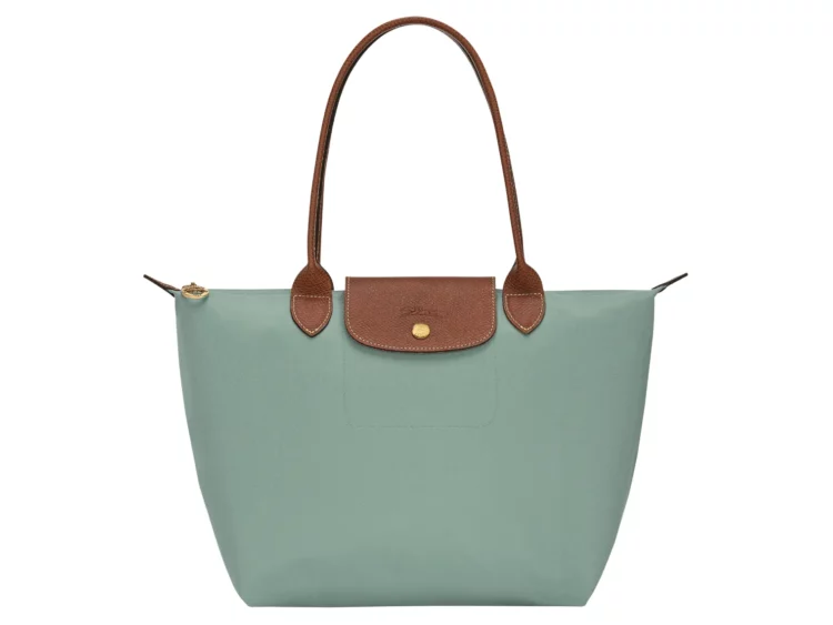 longchamp le pliage original medium tote bag celadon