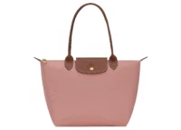 longchamp le pliage original medium tote bag pink tea