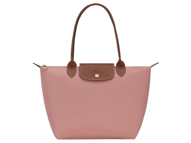 longchamp le pliage original medium tote bag pink tea