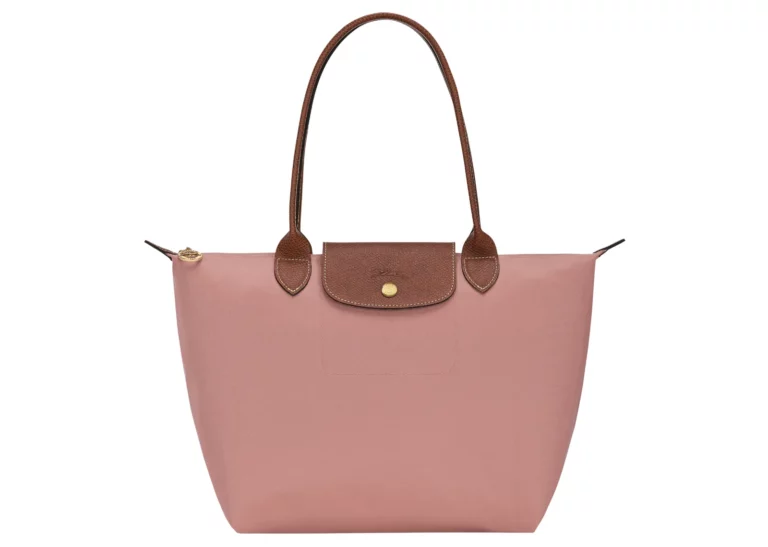 longchamp le pliage original medium tote bag pink tea
