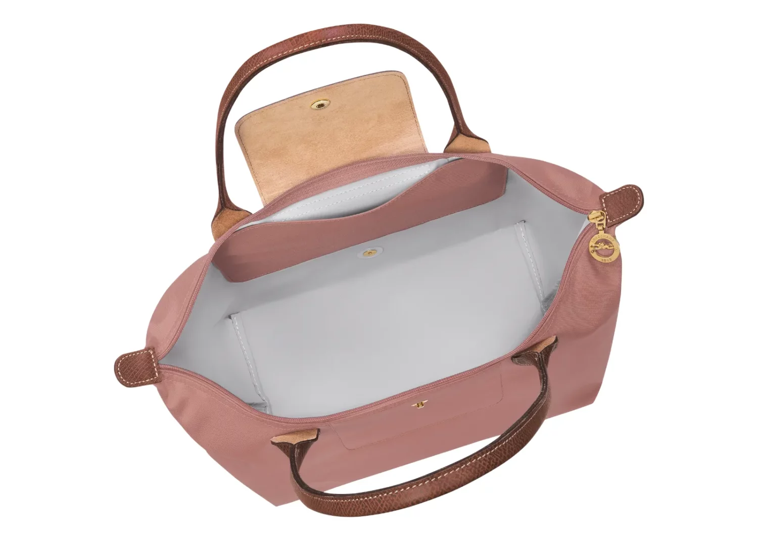 longchamp le pliage original medium tote bag pink tea