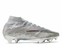 nike zoom mercurial superfly 9 elite xxv se fg metallic silver