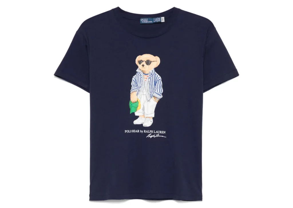 polo ralph lauren polo bear t shirt navy blue