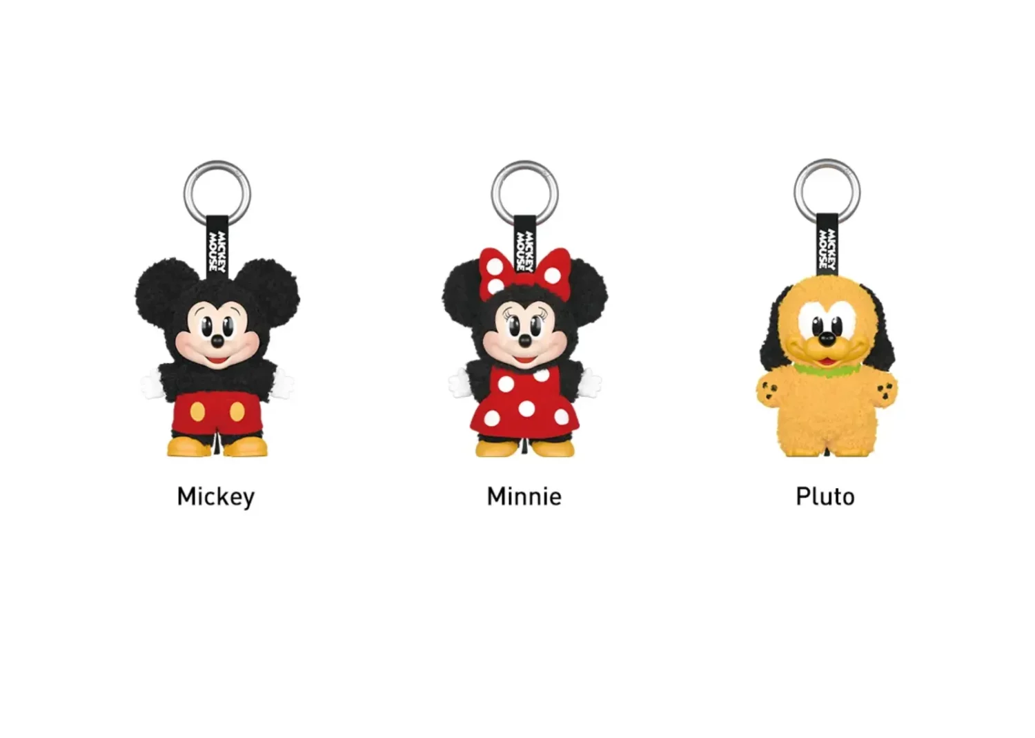 pop mart disney mickey family together series plush keychain sealed case (8 blind box)