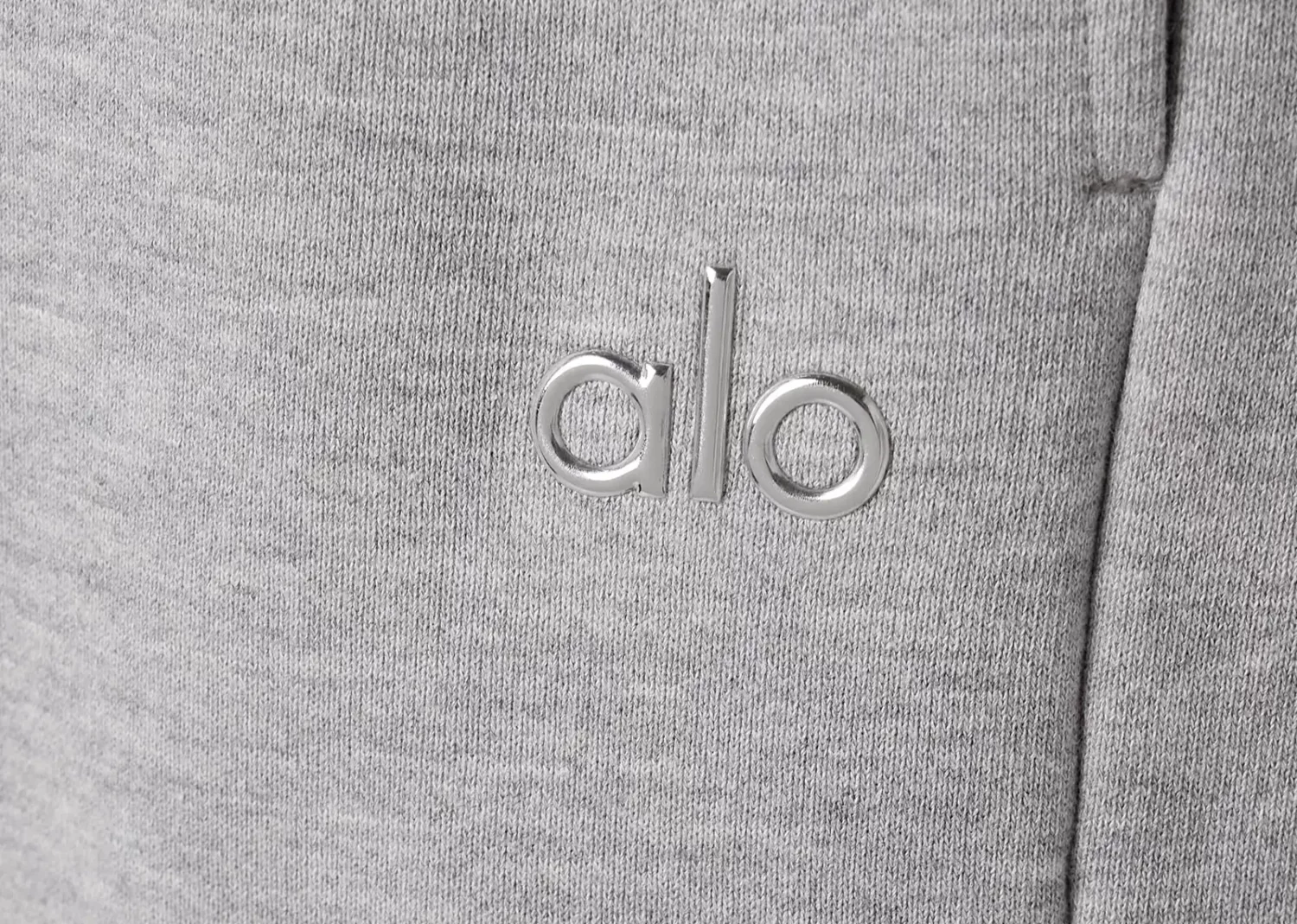 alo yoga accolade straight leg sweatpant gray