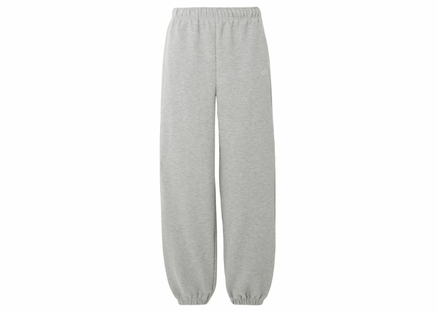 alo yoga accolade track pants gray