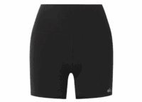 alo yoga airbrush 5" stretch cycling shorts black
