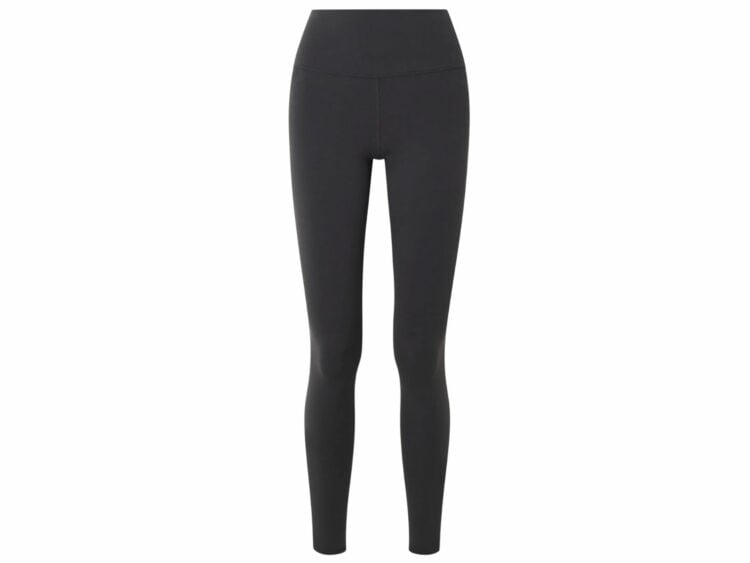 alo yoga airbrush stretch leggings gray