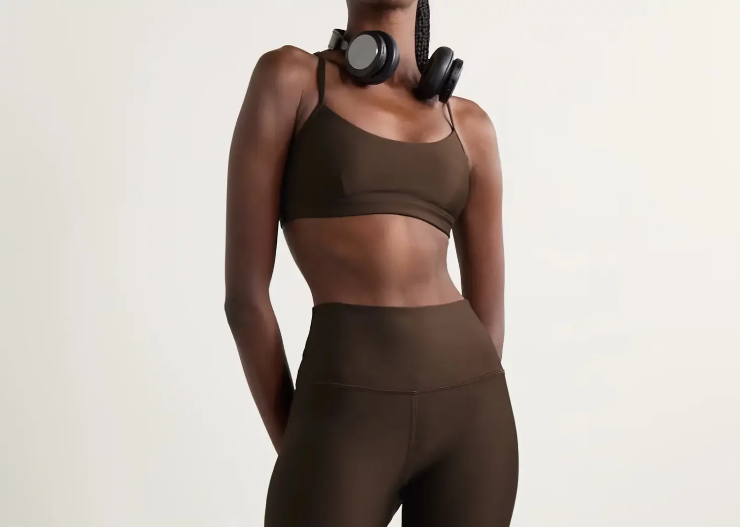 alo yoga airlift intrigue bra espresso