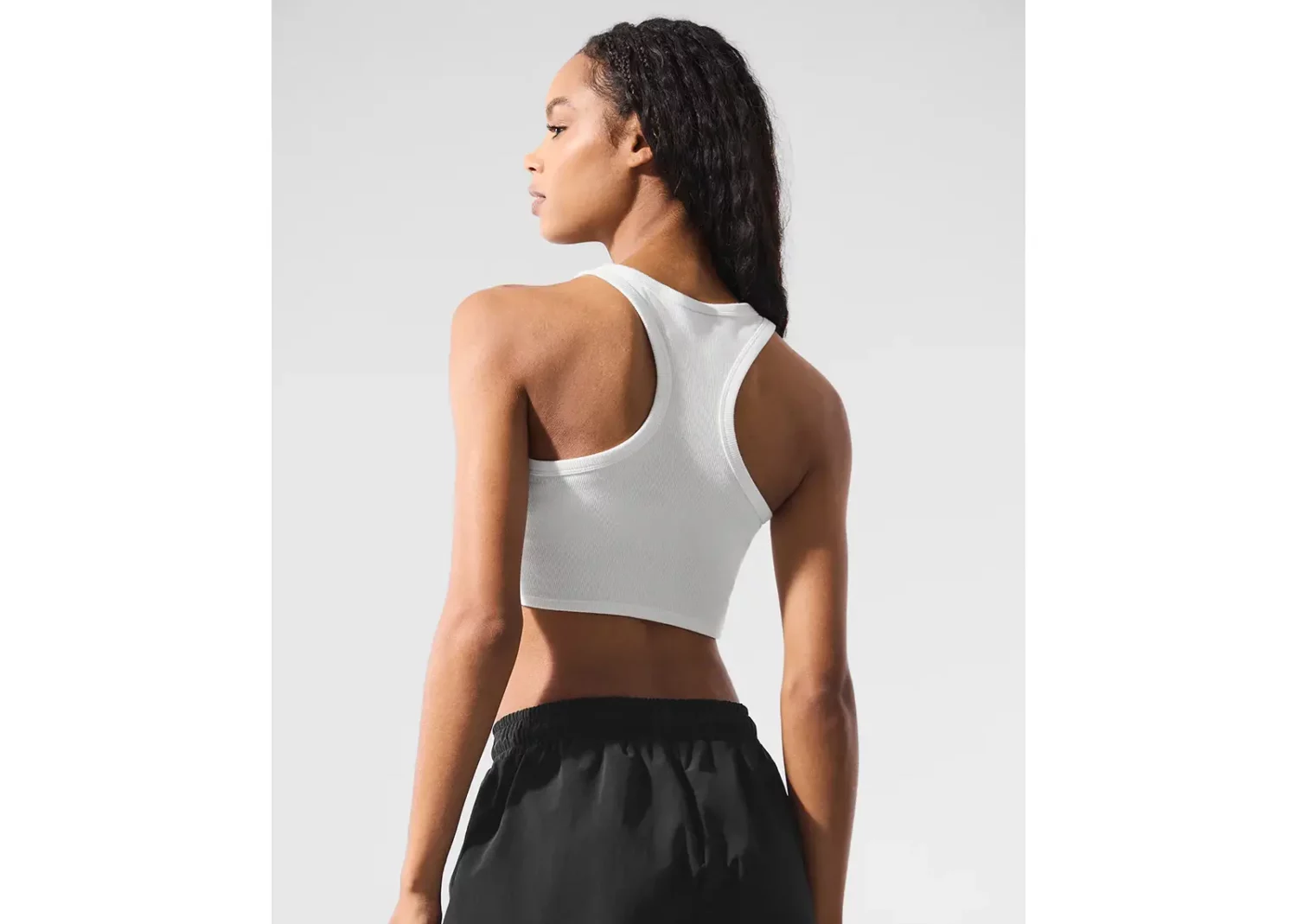 alo yoga aspire tank white