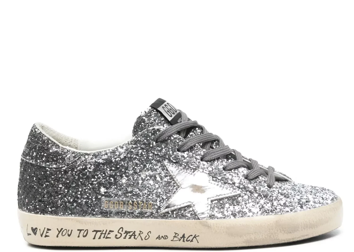 golden goose super star glitter love you to the stars and back