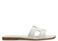 hermes oran sandal blanc box calfskin leather