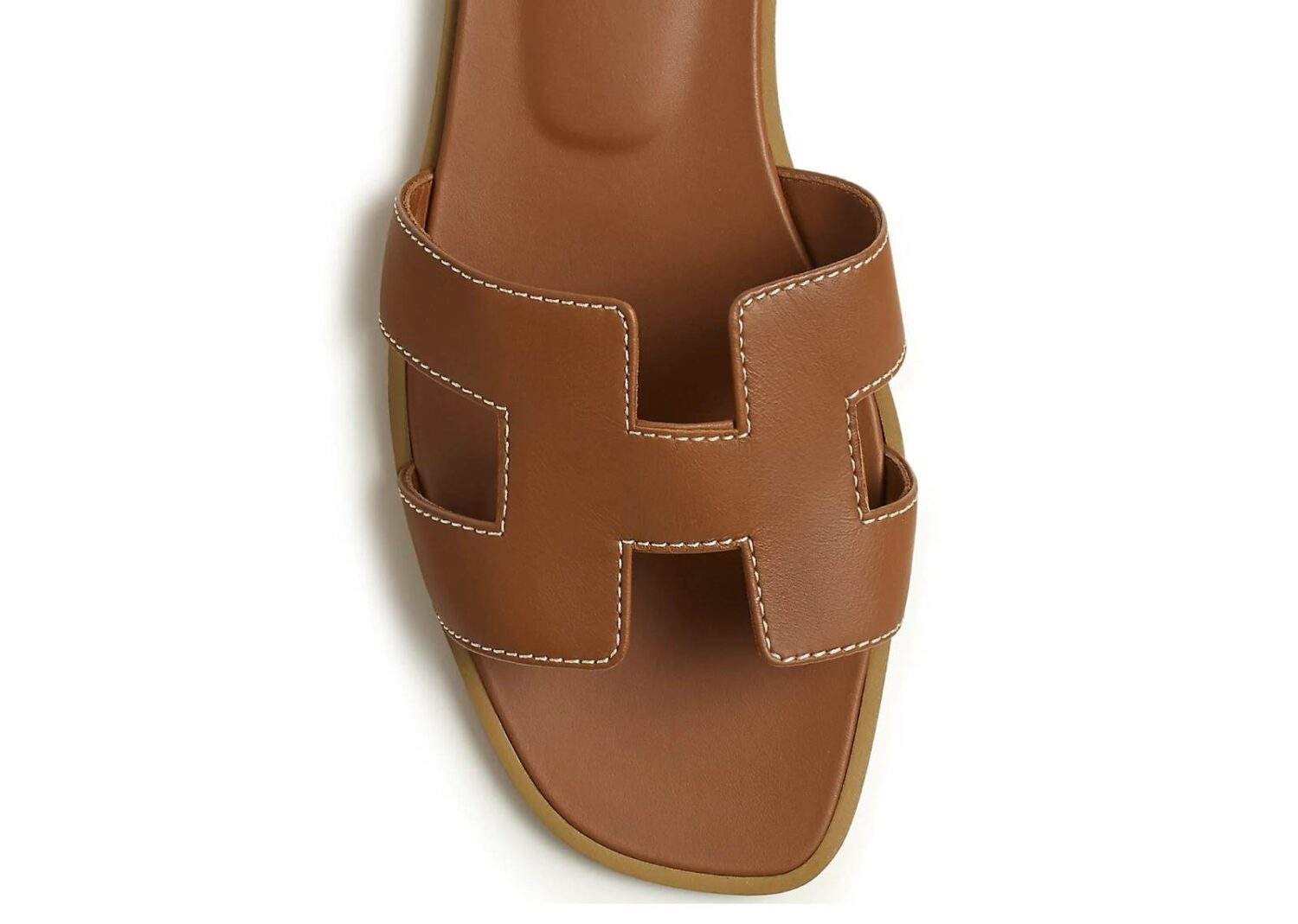 hermes oran sandal gold box calfskin leather