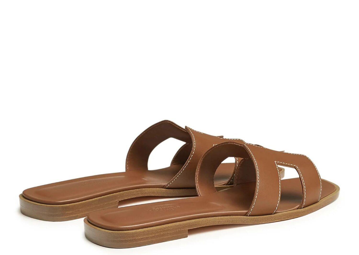 hermes oran sandal gold box calfskin leather