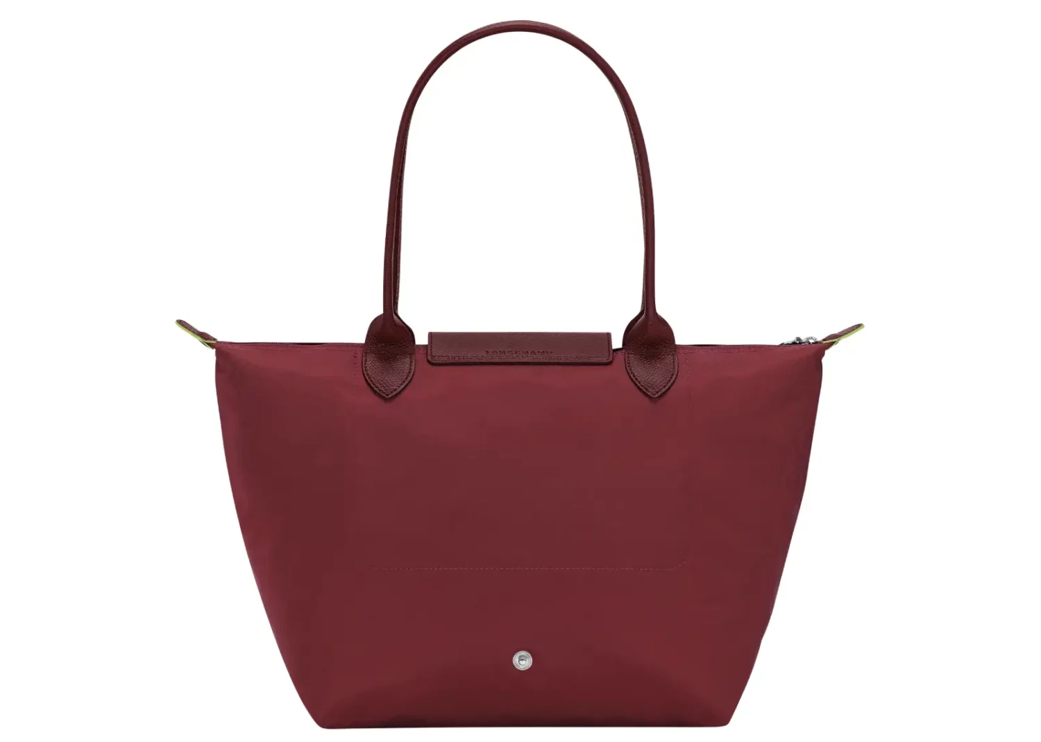 longchamp le pliage green medium tote bag pomegranate