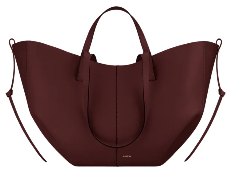 polène cyme edition textured black cherry