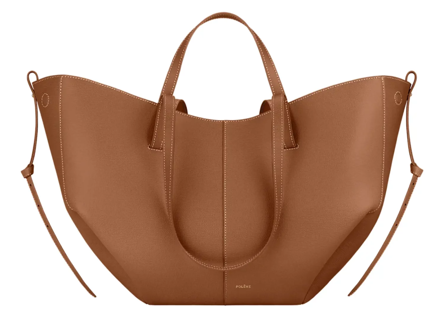 polène cyme edition textured camel