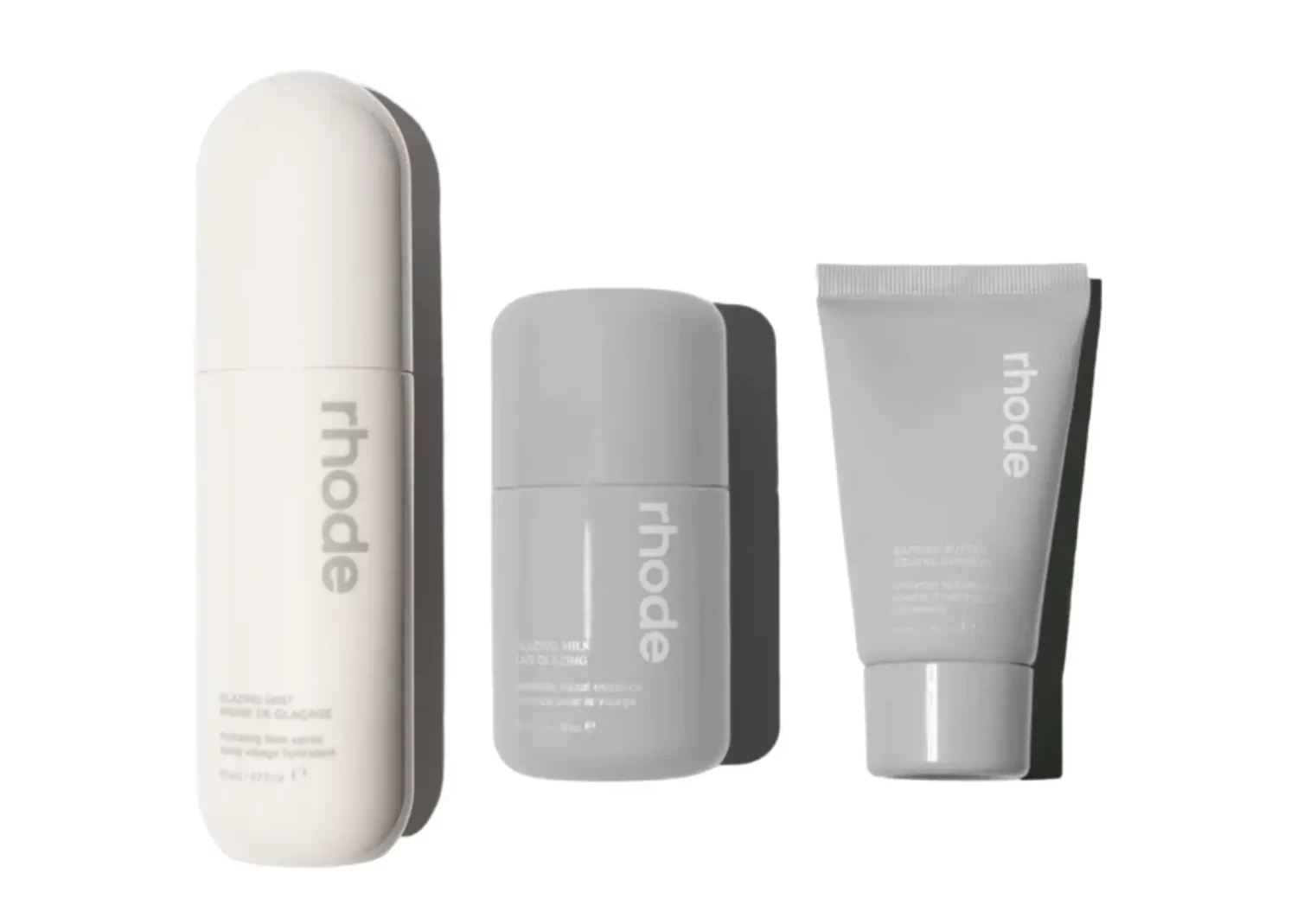 rhode the glow set glowy skin trio