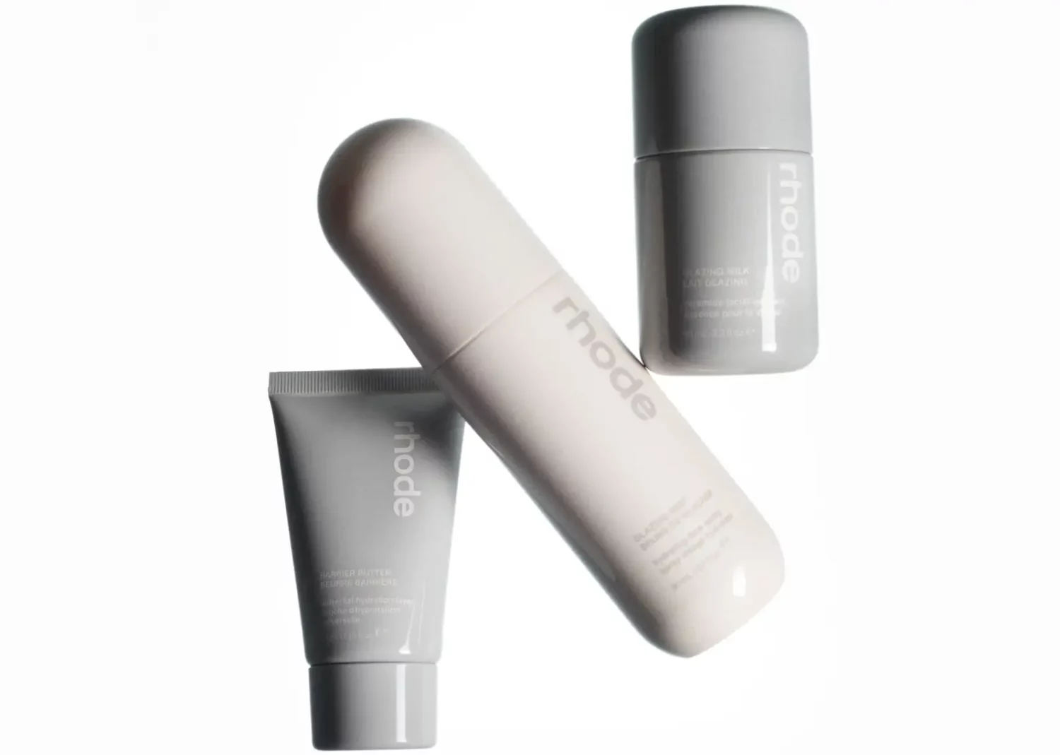 rhode the glow set glowy skin trio