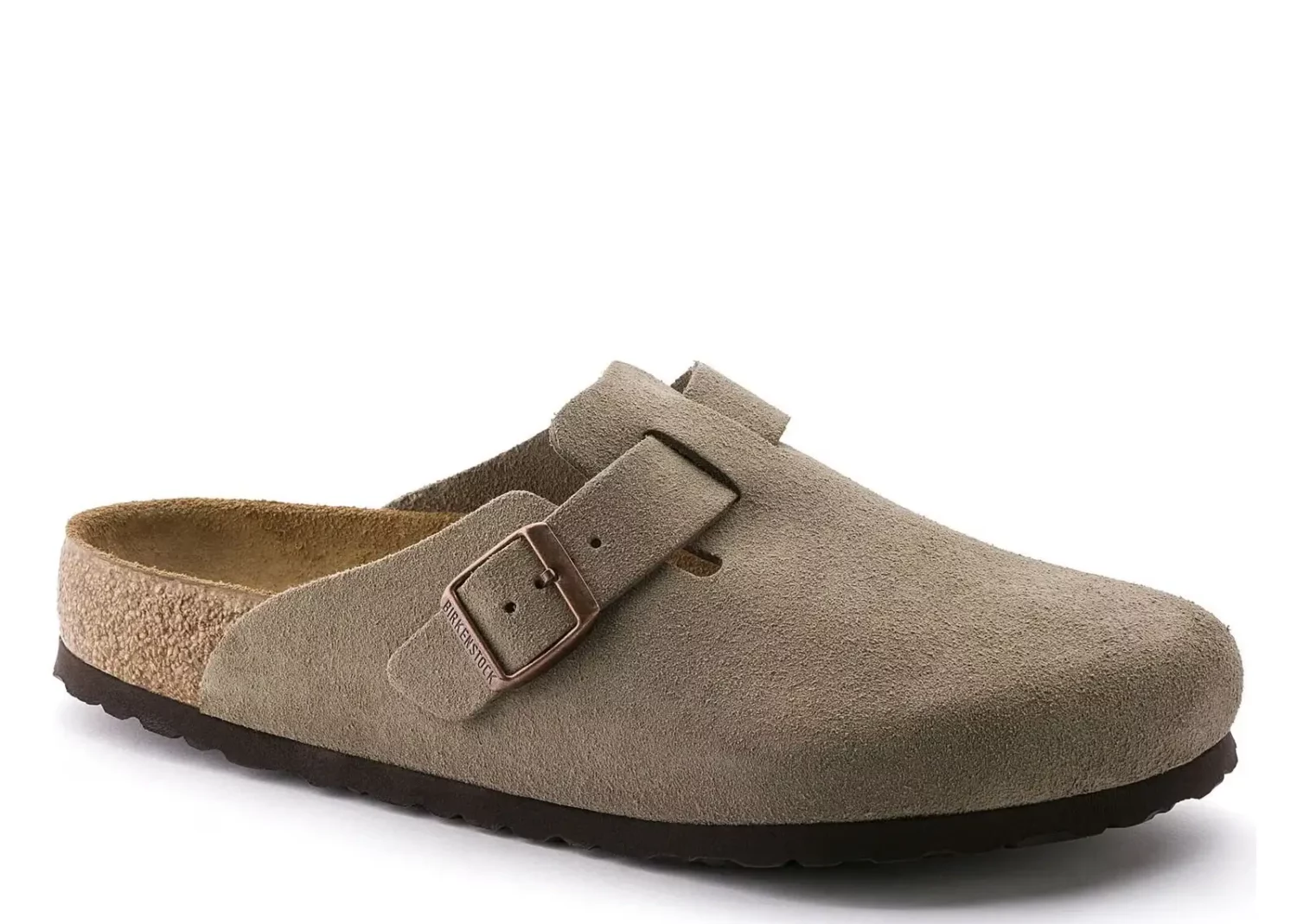 birkenstock boston soft footbed suede taupe2