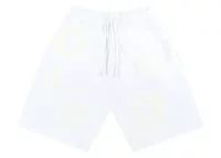 denim tears mono cotton wreath shorts white