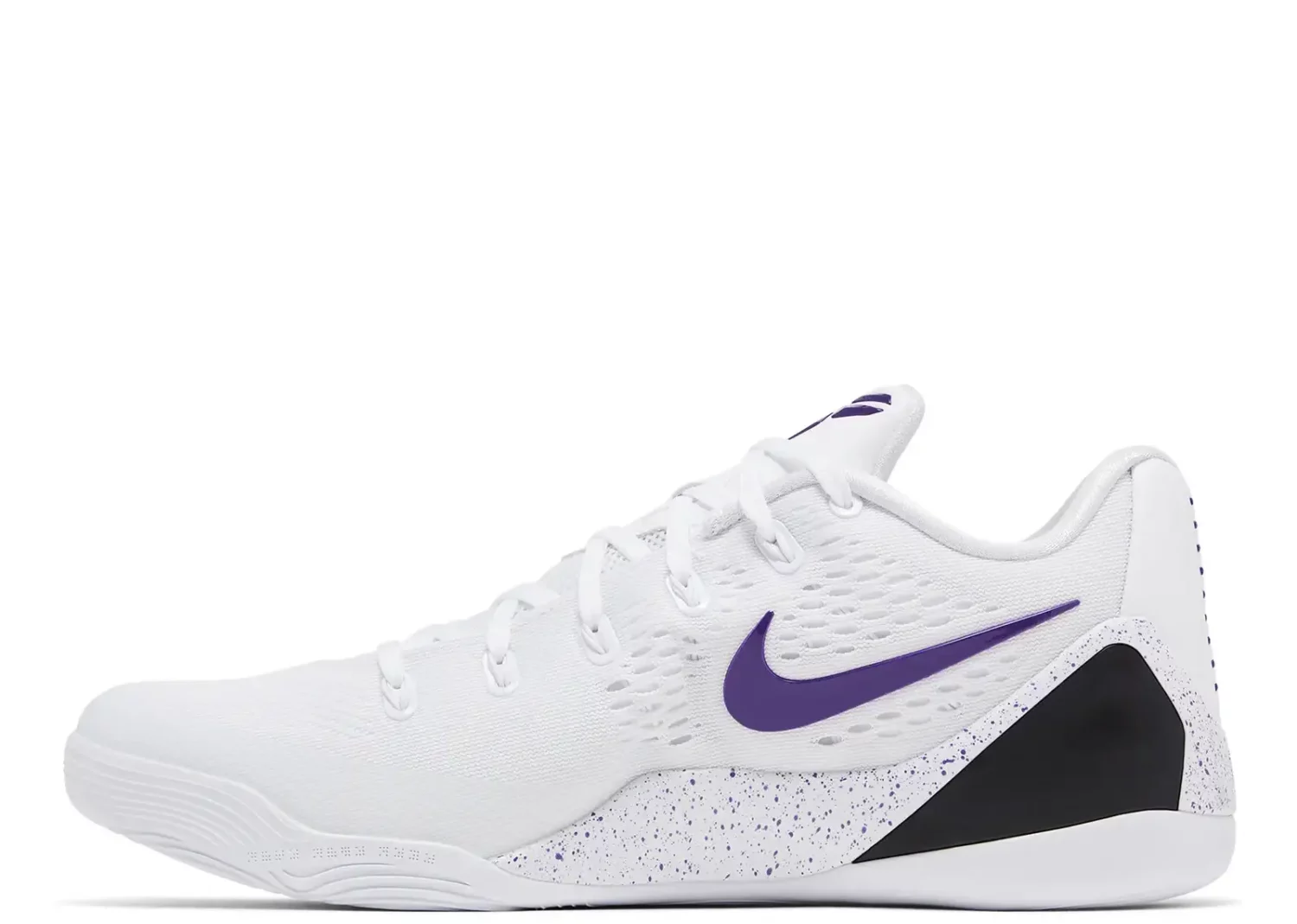 nike kobe 9 elite low em protro white court purple2